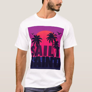Camiseta Sunset Tropical Sand