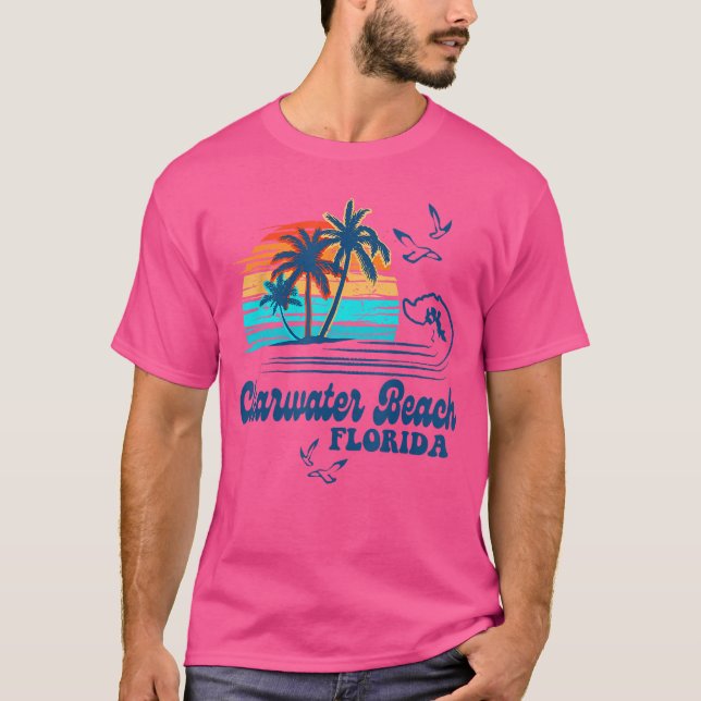 Camiseta Sunset Vintage 70s Retro (Anverso)