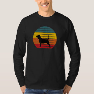 Camiseta Sunset vintage de estilo retro de guijarro beagino