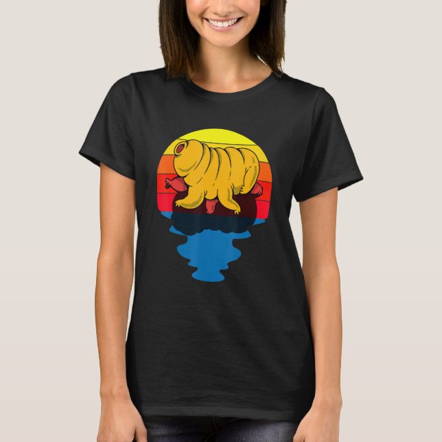 Camiseta Sunset Water Bear Microbiology Tardigrade (Anverso)