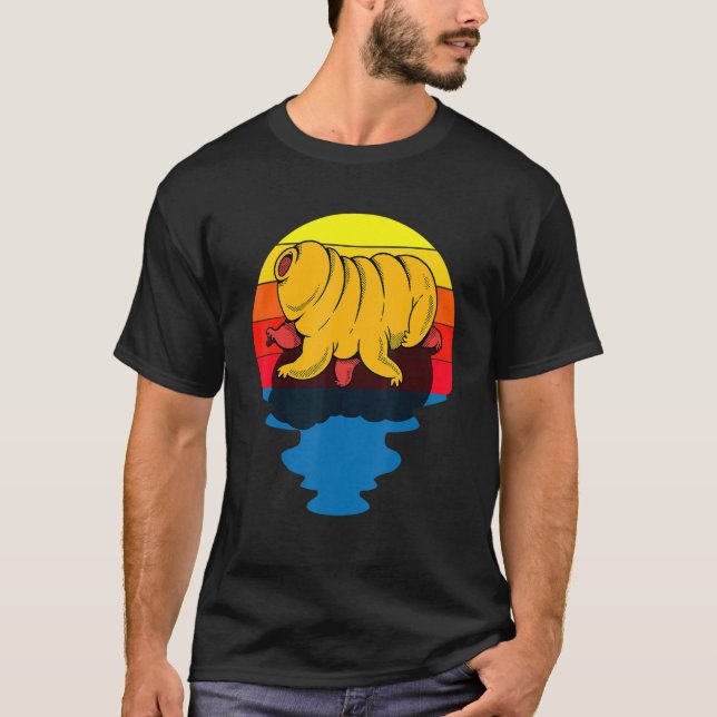 Camiseta Sunset Water Bear Microbiology Tardigrade (Anverso)