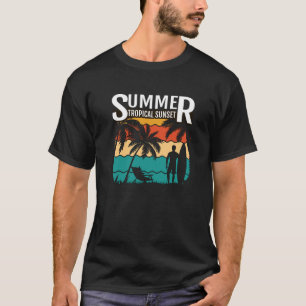 Camiseta Sunsets en la playa