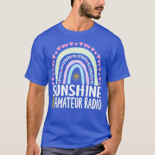 Camiseta Sunshine and Amateur Radio Cute Regalo Arcoiris pa