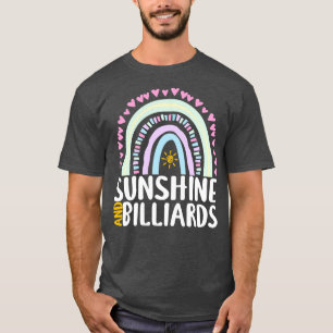 Camiseta Sunshine and Billiards adorna regalo arcoiris para