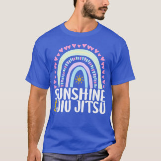 Camiseta Sunshine and Jiu Jitsu Cute regalo arcoiris para l