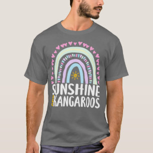 Camiseta Sunshine and Kangaroos lindo regalo de arcoiris pa
