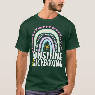 Camiseta Sunshine and Kickboxing Cute regalo arcoiris para 