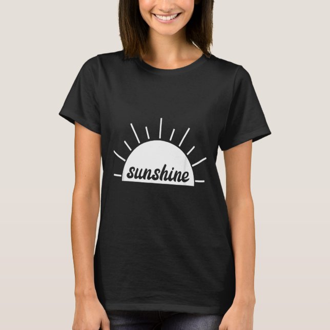 Camiseta Sunshine Beach Vacation Sand And Sun Beach Holits (Anverso)