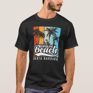 Camiseta Sunshine Beach Vacation Santa Barbara Vintage Suns
