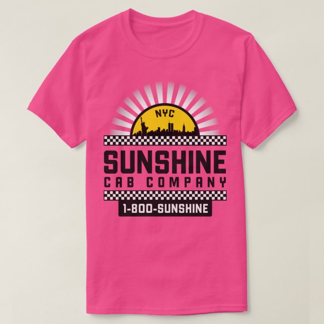 Camiseta Sunshine Cab Company (Diseño del anverso)