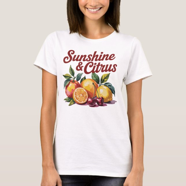 Camiseta Sunshine & Citrus Shirt (Anverso)
