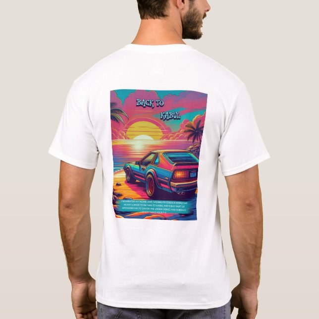 Camiseta "Sunshine Drive Graphic T-Shirt" (Reverso)