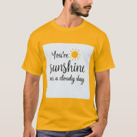 Sunshine en el día de la nublada