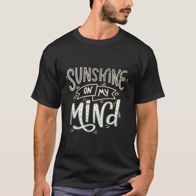 Camiseta Sunshine en mi mente - Verano (Anverso)