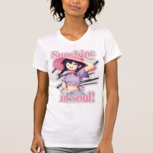 Camiseta Sunshine en Soul Radiant Chica en traje de verano