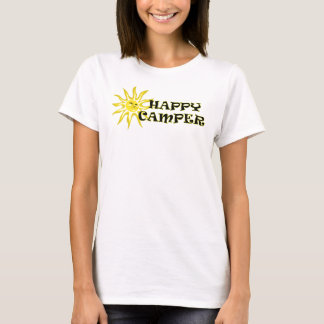 Camiseta Sunshine Happy Camper Ladies Shirt