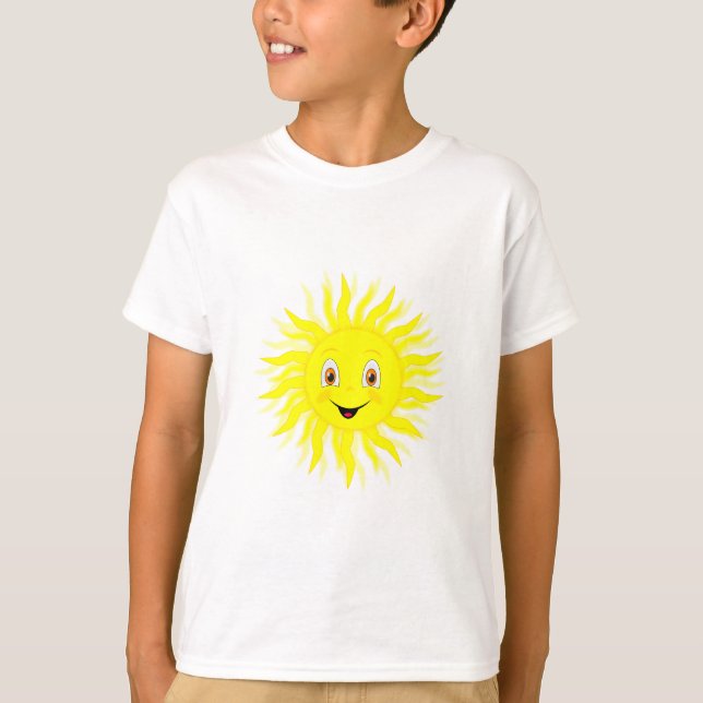 Camiseta Sunshine Happy Face (Anverso)