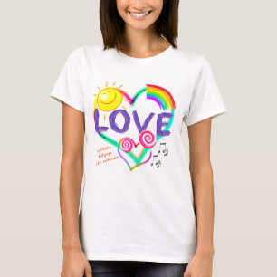 Camiseta Sunshine, Lollipops y Rainbows
