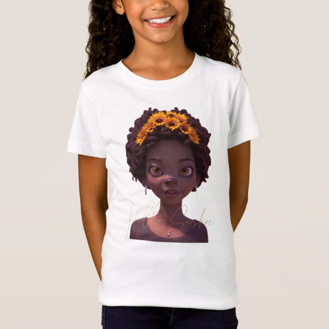 Camiseta Sunshine & Melanin (Anverso)