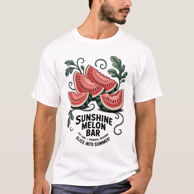 Camiseta Sunshine Melon Bar (Anverso)