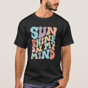 Camiseta Sunshine On My Mind Go Camping Al Aire Libre Sende