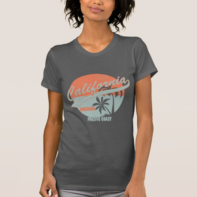Camiseta Sunshine Pacific Coast de California (Anverso)