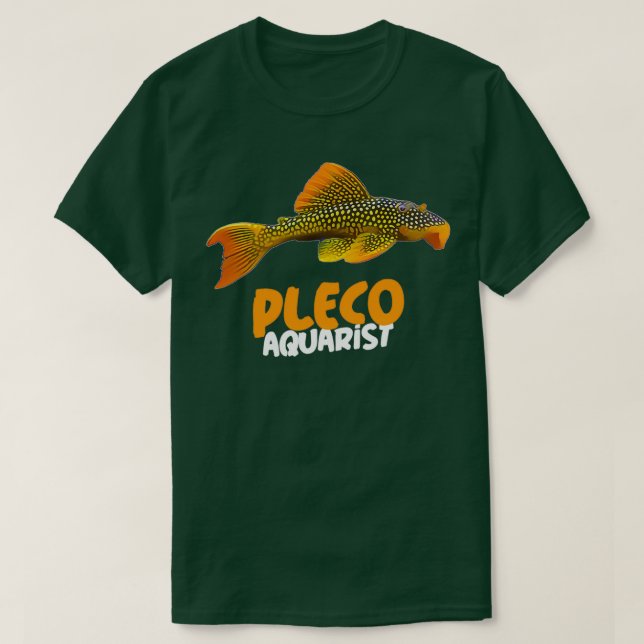 Camiseta Sunshine Pleco Aquarist Shirt (Diseño del anverso)