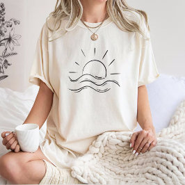 Camiseta Sunshine Positive Vibes Summer