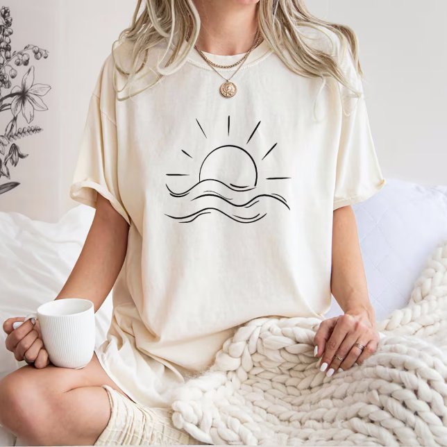 Camiseta Sunshine Positive Vibes Summer (Subido por el creador)