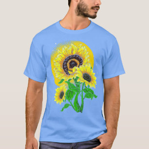 Camiseta Sunshine Sunflower Botanical Garden Flower Blossom