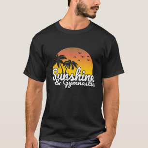Camiseta Sunshine Y Acrobacias Gimnásticas Para Motivación