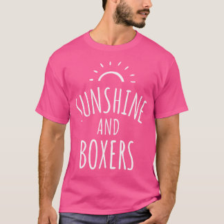 Camiseta Sunshine Y Boxer Dogs