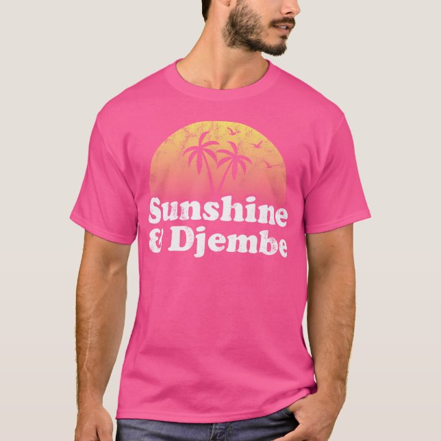 Camiseta Sunshine Y Djembe Drum (Anverso)