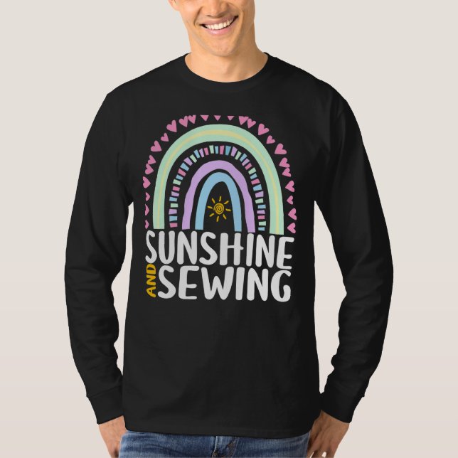 Camiseta Sunshine Y Sopesando A Las Mujeres Gráficas Del Ar (Anverso)