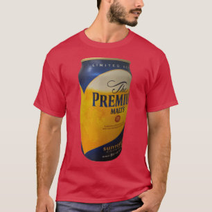 Camiseta Suntory Premium Malts chico de cerveza japonesa