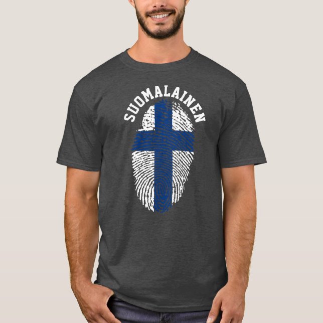Camiseta Suomalainen (finlandesa) (Anverso)