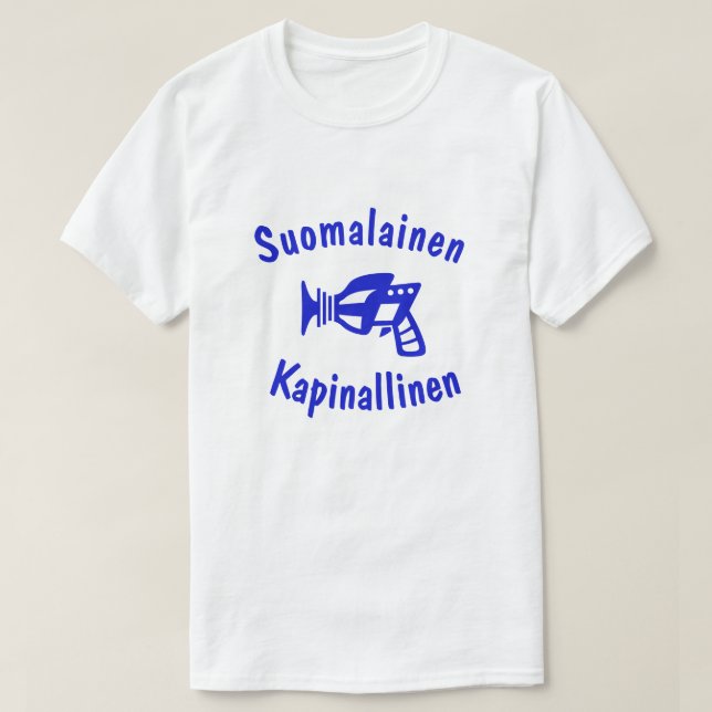 Camiseta suomalainen kapinallinen Rebel finlandés (Diseño del anverso)