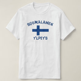 Camiseta suomalainen ylpeys finlandés orgullo