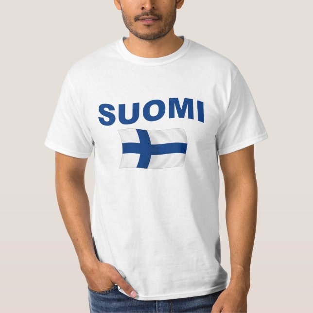 Camiseta Suomi (Finlandia) (Anverso)