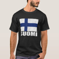 Suomi Flag Grunge Vintage Souvenir Finlandia