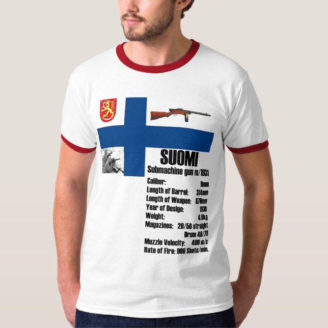 Camiseta Suomi M/31 (Anverso)