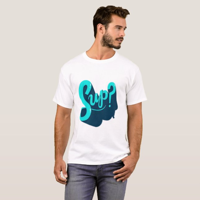 Camiseta ¿Sup? (Anverso completo)