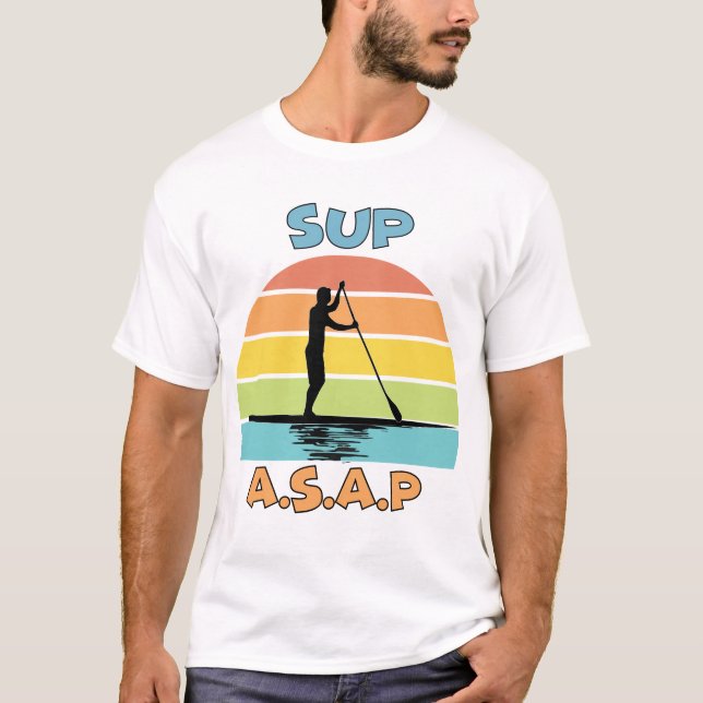 Camiseta SUP ASAP Stand Up Paddling (Anverso)