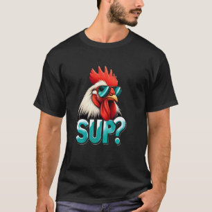 Camiseta SUP El Encantador de Pollos Amante Divertido de Po