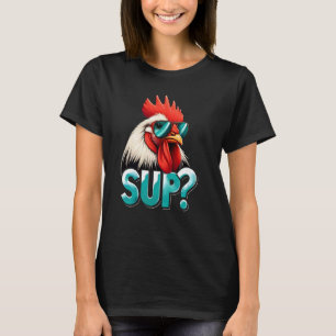 Camiseta SUP El Encantador de Pollos Amante Divertido de Po