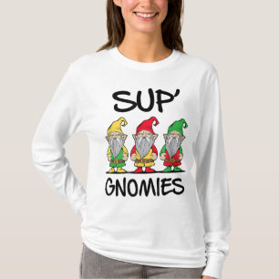 Camiseta Sup Gnomies Gnome Gráfica de regalo de Novedad div