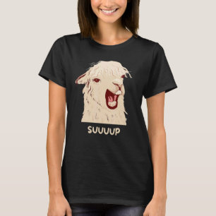 Camiseta Sup No Drama Llama Alpaca Animal Hombres Mujeres N