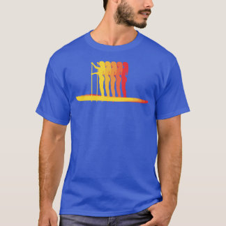 Camiseta Sup Stand Up Paddle Boarding Paddle On Sunset Desi