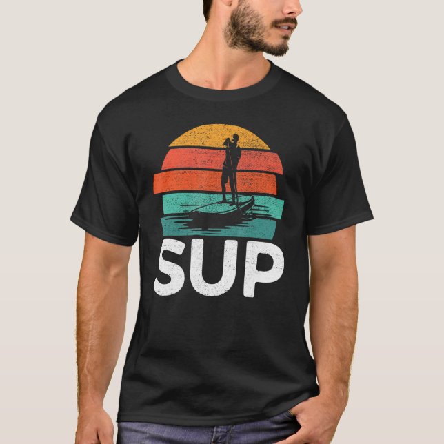 Camiseta Sup Stand Up Paddling Paddboard Surfing (Anverso)