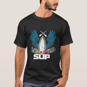 Camiseta SUP Stand Up Paddling Surf Board Paddler Surfing S